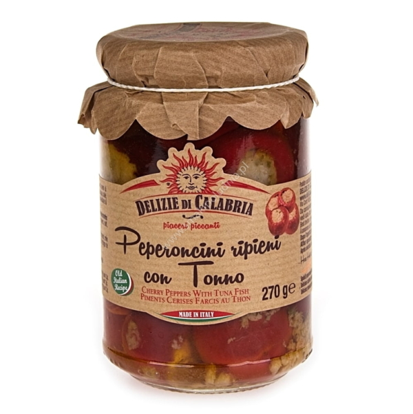DELIZIE DI CALABRIA - Papryczki nadziewane tuńczykiem 270g 1
