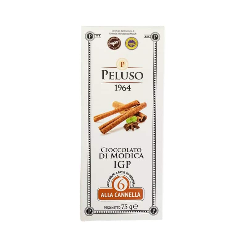 Czekolada Modica IGP z cynamonem 75g 1