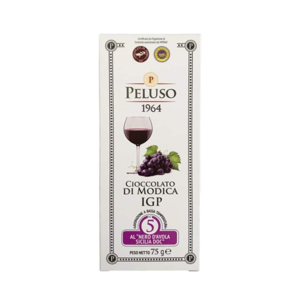 Czekolada Modica IGP czerwone wino 75g 1